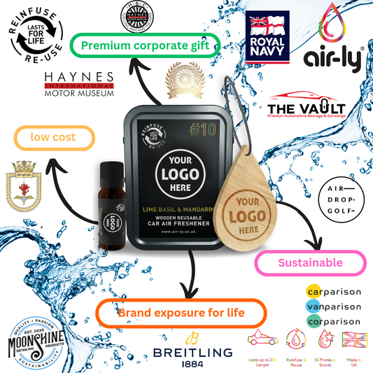 Scent Marketing: The Power of Reusable Car Air Fresheners for Brand Exposure and Longevity